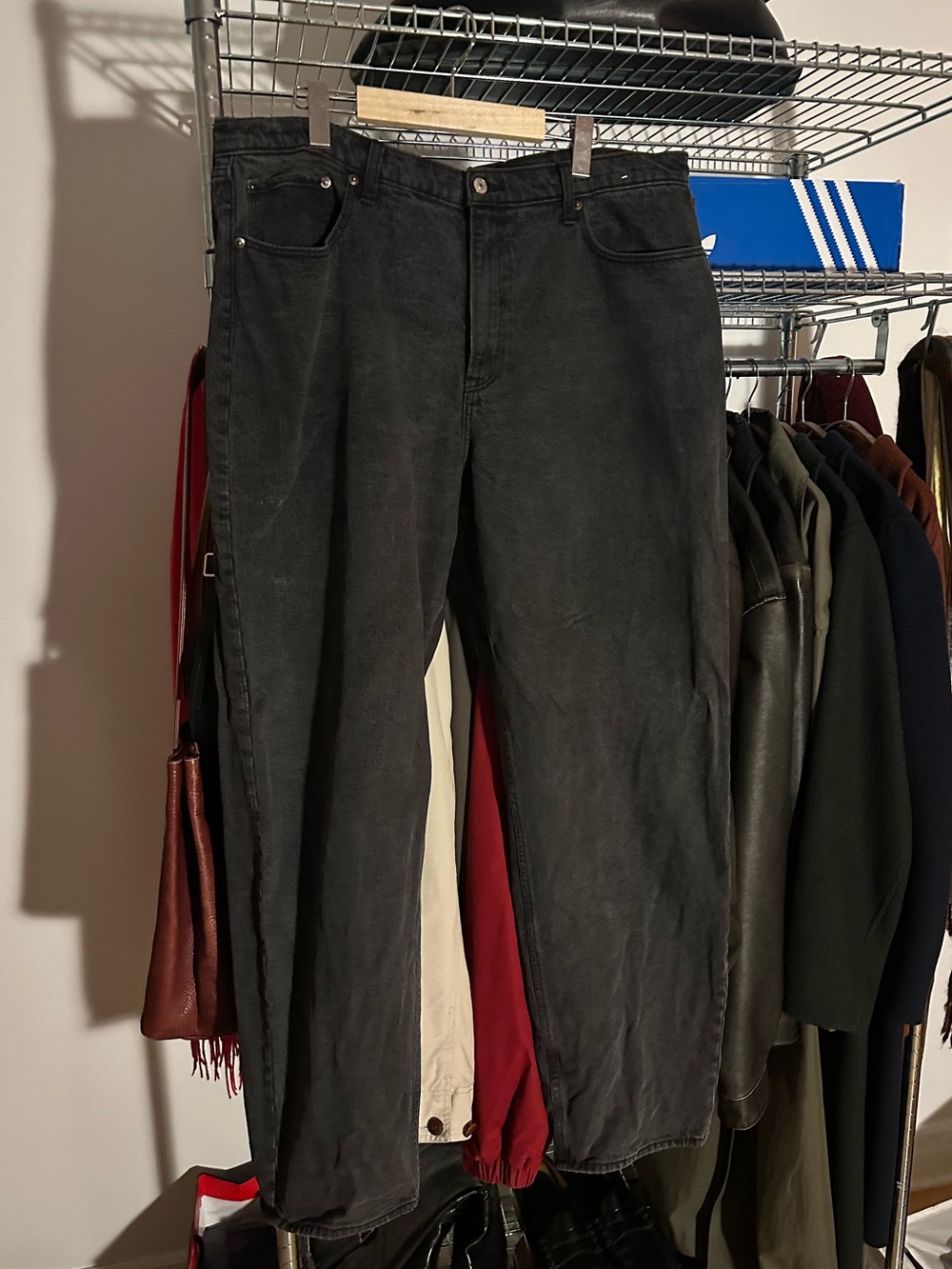 Abercrombie & Fitch Black Relaxed Jeans